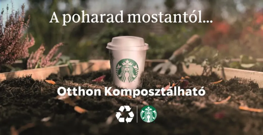 A poharad mostantól otthon komposztálható.
